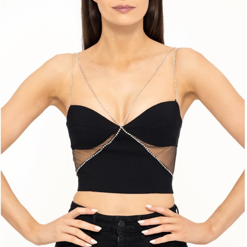 NWT - Heiress Beverly Hills Crop Top